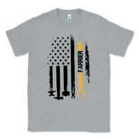 Heather Grey farrier, horse lovers no hoof no horse barefoot father's day pullover Classic Tee - linhVisuals