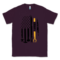 Plum farrier, horse lovers no hoof no horse barefoot father's day pullover Classic Tee - linhVisuals