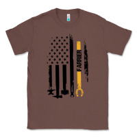 Chestnut farrier, horse lovers no hoof no horse barefoot father's day pullover Classic Tee - linhVisuals