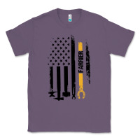 Lavender farrier, horse lovers no hoof no horse barefoot father's day pullover Classic Tee - linhVisuals