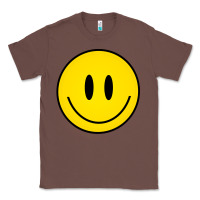Chestnut retro happy vibe smiley face happy face graphic sweatshirt Classic Tee - linhVisuals