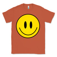 Copper retro happy vibe smiley face happy face graphic sweatshirt Classic Tee - linhVisuals