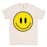 Natural retro happy vibe smiley face happy face graphic sweatshirt Classic Tee - linhVisuals