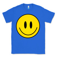 True Royal retro happy vibe smiley face happy face graphic sweatshirt Classic Tee - linhVisuals
