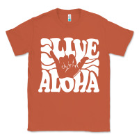 Copper vintage live aloha state hawaiian islands shaka hawaii maui pullover h Classic Tee - linhVisuals