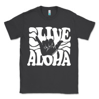 Smoke vintage live aloha state hawaiian islands shaka hawaii maui pullover h Classic Tee - linhVisuals