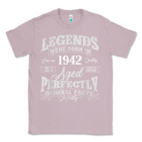 Lilac legends were born in 1942 year of birth birthday t shirt Classic Tee - linhVisuals