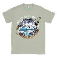 Matcha funny women want me, fish fishing fear t shirt Classic Tee - linhVisuals