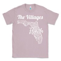 Lilac the villages fl   florida city mandala t shirt Classic Tee - linhVisuals