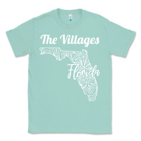 Seafoam the villages fl   florida city mandala t shirt Classic Tee - linhVisuals