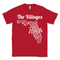 Red the villages fl   florida city mandala t shirt Classic Tee - linhVisuals