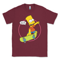 Burgundy the simpsons bart simpson eat my shorts premium t shirt Classic Tee - linhVisuals