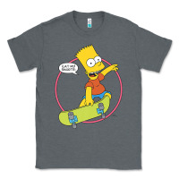 Charcoal Heather the simpsons bart simpson eat my shorts premium t shirt Classic Tee - linhVisuals
