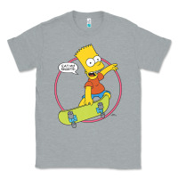Heather Grey the simpsons bart simpson eat my shorts premium t shirt Classic Tee - linhVisuals