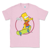 Bubblegum Pink the simpsons bart simpson eat my shorts premium t shirt Classic Tee - linhVisuals