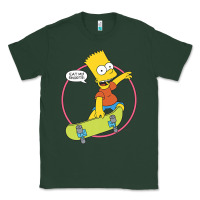 Sports Green the simpsons bart simpson eat my shorts premium t shirt Classic Tee - linhVisuals