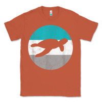 Copper sea turtle retro gift for men or boys t shirt Classic Tee - linhVisuals
