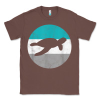 Sea Turtle Retro Gift For Men Or Boys T Shirt Classic Tee | Teevron