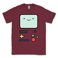 Burgundy bmo   adventure time Classic Tee - linhVisuals