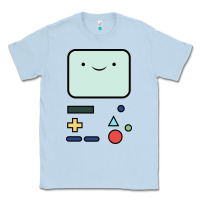 Dusty Blue bmo   adventure time Classic Tee - linhVisuals