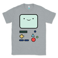 Heather Grey bmo   adventure time Classic Tee - linhVisuals