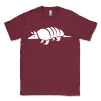 Burgundy armadillo Classic Tee - linhVisuals