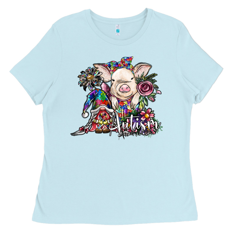 Autism Awareness3 Ladies Tee by SublimationCraftShop | Teevron