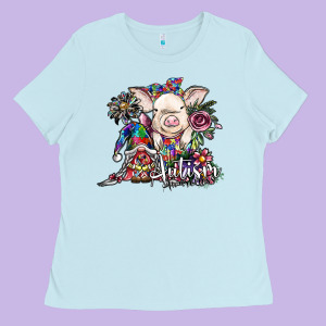 Autism Awareness3 Ladies Tee Designed By Sublimationcraftshop