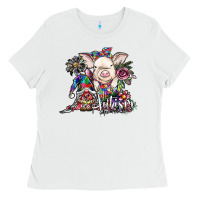 White autism awareness3 Ladies Tee - SublimationCraftShop