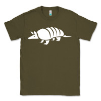Army Green armadillo Classic Tee - linhVisuals