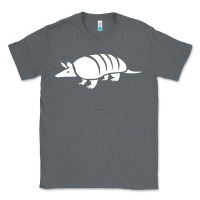 Charcoal Heather armadillo Classic Tee - linhVisuals