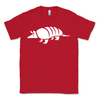 Red armadillo Classic Tee - linhVisuals