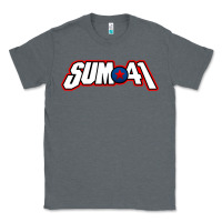 Charcoal Heather Artwork SUM41 Classic Tee - linhVisuals