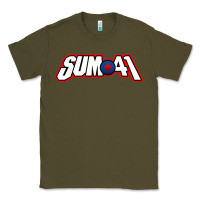 Army Green Artwork SUM41 Classic Tee - linhVisuals