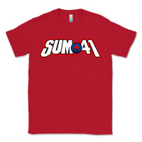 Red Artwork SUM41 Classic Tee - linhVisuals