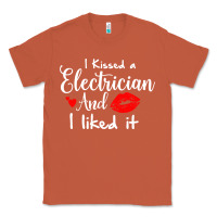 Copper i kissed an electrician and i liked it for girlfriend wife pullover ho Classic Tee - linhVisuals