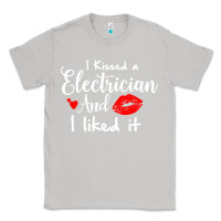 Moon Dust i kissed an electrician and i liked it for girlfriend wife pullover ho Classic Tee - linhVisuals