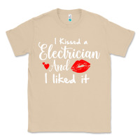 Mushroom i kissed an electrician and i liked it for girlfriend wife pullover ho Classic Tee - linhVisuals