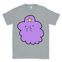 Heather Grey lumpy space  adventure time Classic Tee - linhVisuals