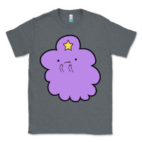Charcoal Heather lumpy space  adventure time Classic Tee - linhVisuals