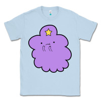 Dusty Blue lumpy space  adventure time Classic Tee - linhVisuals