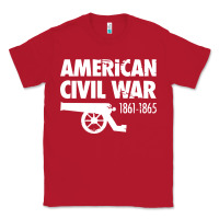 Red american civil war reenactor historical Classic Tee - linhVisuals