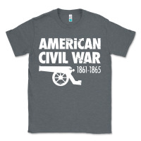 Charcoal Heather american civil war reenactor historical Classic Tee - linhVisuals