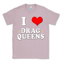 Lilac i love drag queens  i heart drag queens t shirt Classic Tee - linhVisuals