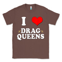 Chestnut i love drag queens  i heart drag queens t shirt Classic Tee - linhVisuals