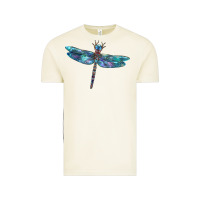 Vintage Arctic Blue Dragonfly Vintage Tee - LillyAllenDesigns