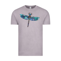 Vintage Zinc Blue Dragonfly Vintage Tee - LillyAllenDesigns