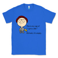 True Royal this is my cup of i give a sh!t oh look it’s empty t shirt Classic Tee - linhVisuals