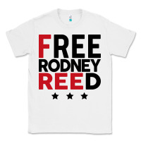 White free rodney reed Classic Tee - linhVisuals