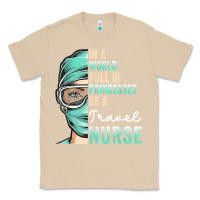 Mushroom in a world full of princesses be a nurse funny travel nurse t shirt Classic Tee - linhVisuals